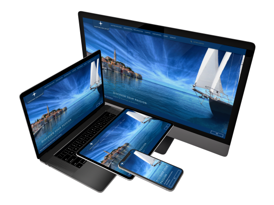 webdesign yachting exclusive